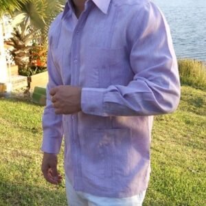 Guayabera clásica en lino