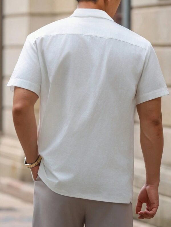 Guayabera manga corta elegante - Imagen 2