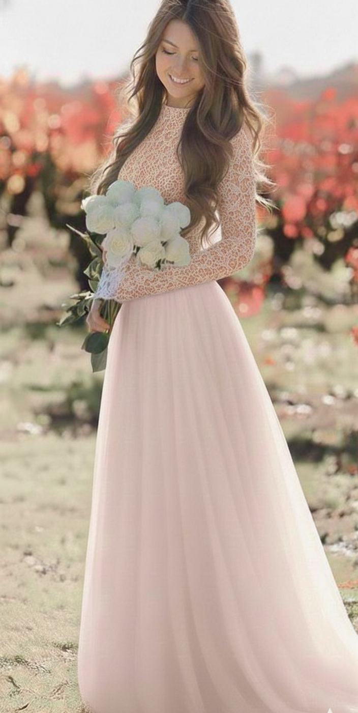 Vestido de novia con encaje - Imagen 4