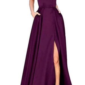 vestido de fiesta largo sin mangas