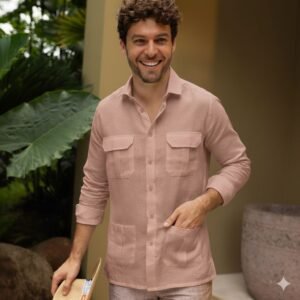 Guayabera clasica en lino